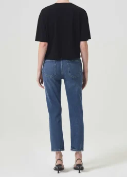 Flash Sale AGOLDE Riley High Rise Straight Crop (Stretch) In Pose
