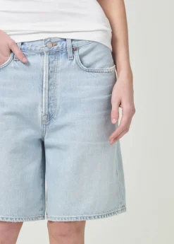Discount AGOLDE Risha Short In Fragment