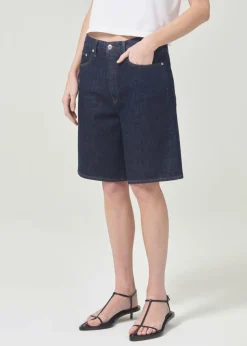 Store AGOLDE Risha Short In Pure