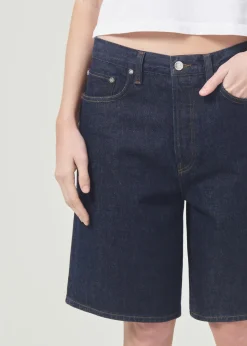 Store AGOLDE Risha Short In Pure