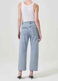 Fashion AGOLDE 90'S Crop Mid Rise Straight In Replica