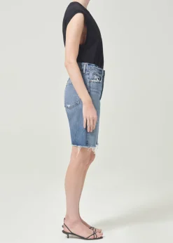 Clearance AGOLDE 90'S Mid Rise Loose Short In Precision