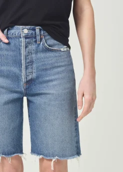Clearance AGOLDE 90'S Mid Rise Loose Short In Precision