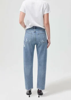 Best Sale AGOLDE 90'S Mid Rise Straight In Fall Out