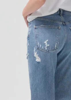 Best Sale AGOLDE 90'S Mid Rise Straight In Fall Out