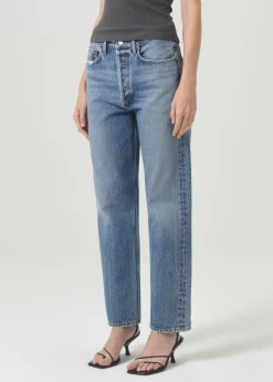 Best AGOLDE 90'S Mid Rise Straight In Hooked