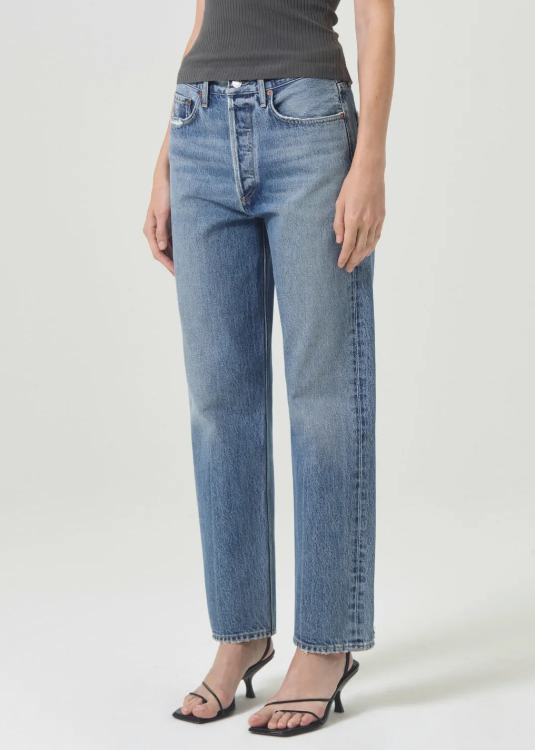 Best AGOLDE 90'S Mid Rise Straight In Hooked