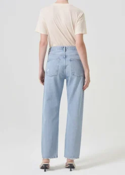 Sale AGOLDE 90'S Mid Rise Straight In Snapshot