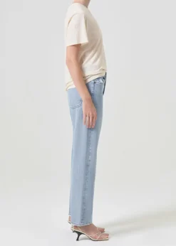 Sale AGOLDE 90'S Mid Rise Straight In Snapshot