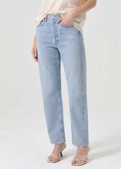 Sale AGOLDE 90'S Mid Rise Straight In Snapshot