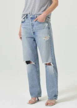 Online AGOLDE 90'S Mid Rise Straight In Threadbare