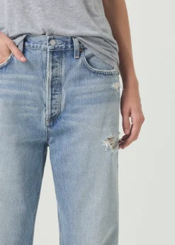 Online AGOLDE 90'S Mid Rise Straight In Threadbare