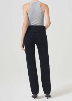 Flash Sale AGOLDE 90'S Pinch Waist High Rise Straight Long In Crushed