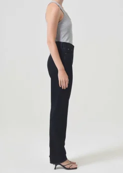 Flash Sale AGOLDE 90'S Pinch Waist High Rise Straight Long In Crushed