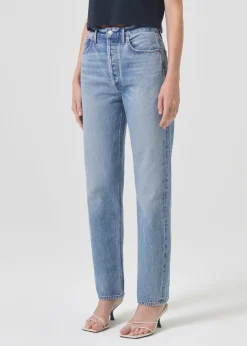 Cheap AGOLDE 90'S Pinch Waist High Rise Straight In Infinite