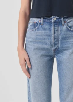 Cheap AGOLDE 90'S Pinch Waist High Rise Straight In Infinite