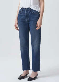 Online AGOLDE 90'S Pinch Waist High Rise Straight In Swindle