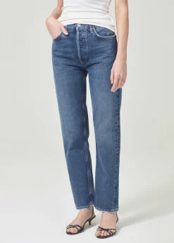 Cheap AGOLDE 90'S Pinch Waist High Rise Straight In Range