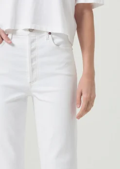 Sale AGOLDE 90'S Pinch Waist High Rise Straight In Marshmellow