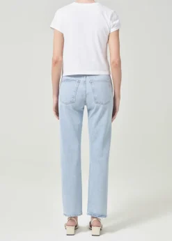 New AGOLDE 90'S Pinch Waist High Rise Straight In Focus