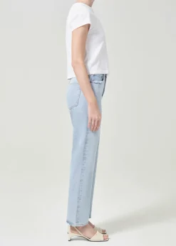 New AGOLDE 90'S Pinch Waist High Rise Straight In Focus