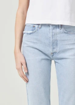 New AGOLDE 90'S Pinch Waist High Rise Straight In Focus
