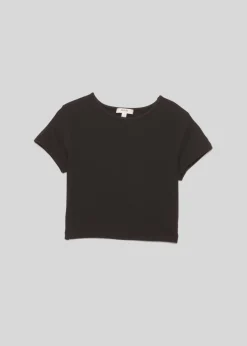 Fashion AGOLDE Savannah Tee In Black