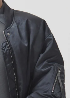 Cheap AGOLDE Shoreditch Ski Club X Nisa Bomber Jacket In Slate