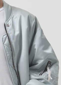 Outlet AGOLDE Shoreditch Ski Club X Nisa Bomber Jacket In Oyster