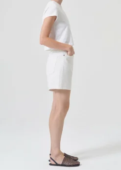 Best AGOLDE Stella High Rise Short In Fortune Cookie