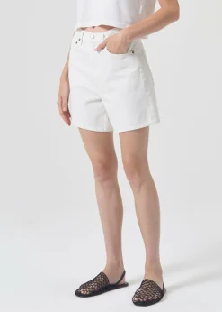 Best AGOLDE Stella High Rise Short In Fortune Cookie