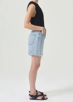 Shop AGOLDE Stella High Rise Short In Agreement