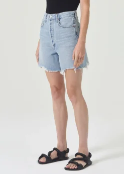 Shop AGOLDE Stella High Rise Short In Agreement