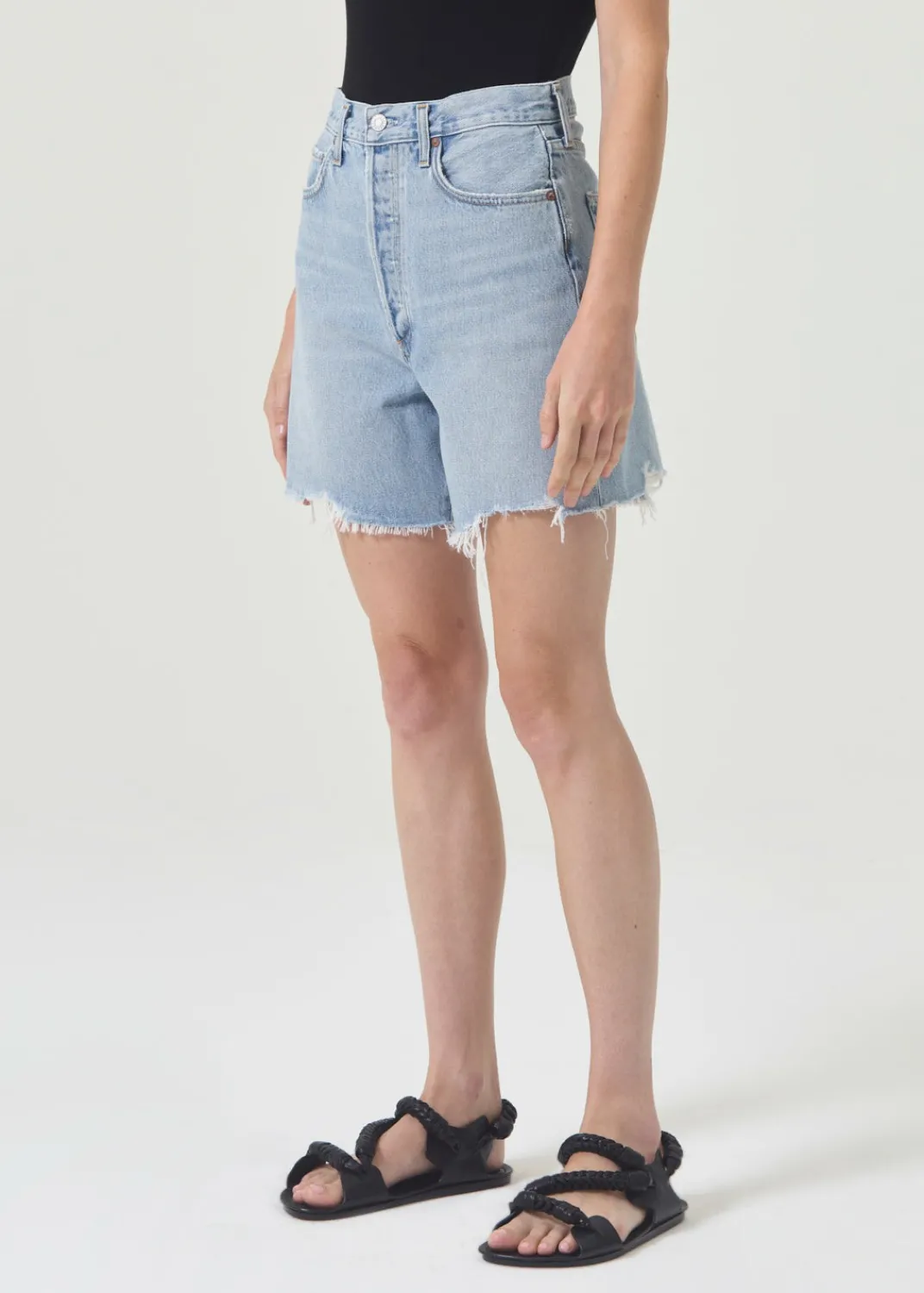 Shop AGOLDE Stella High Rise Short In Agreement