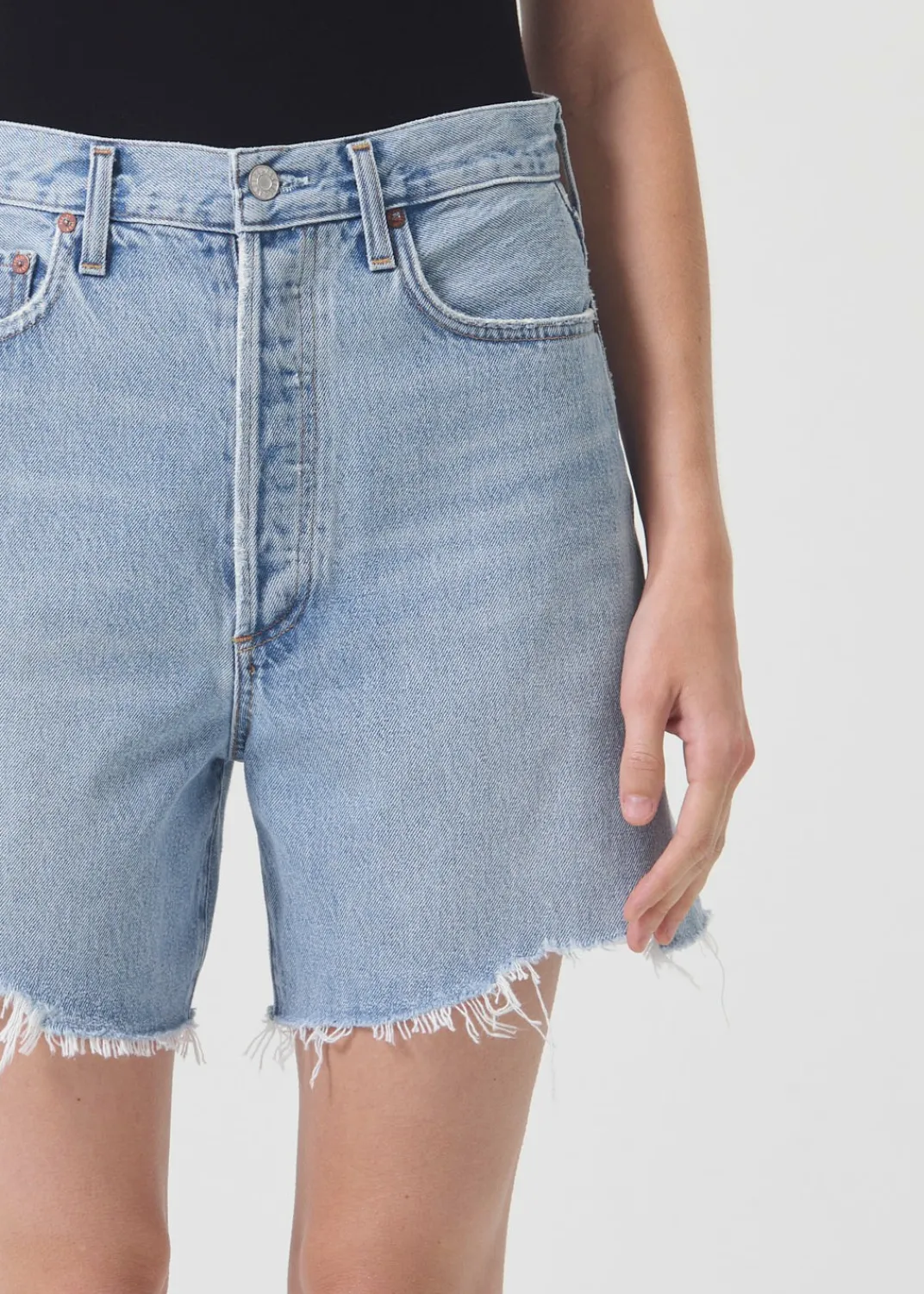 Shop AGOLDE Stella High Rise Short In Agreement
