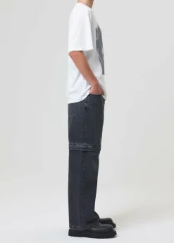 New AGOLDE Sumner Tee (Kim) In White Metal