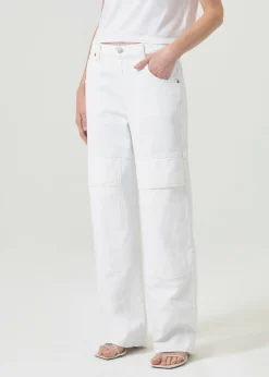 Outlet AGOLDE Tanis Utility Jean In Milkshake