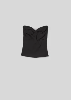 Discount AGOLDE Tonia Twist Tube In Black