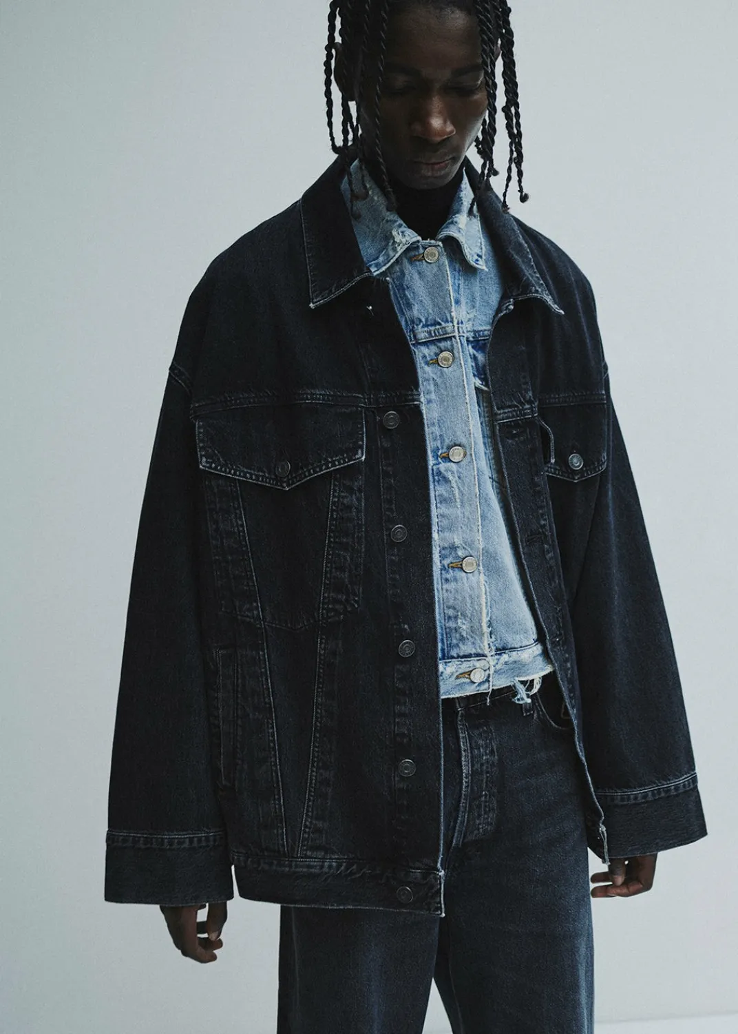 New AGOLDE Wayne Vintage Jacket In Spider