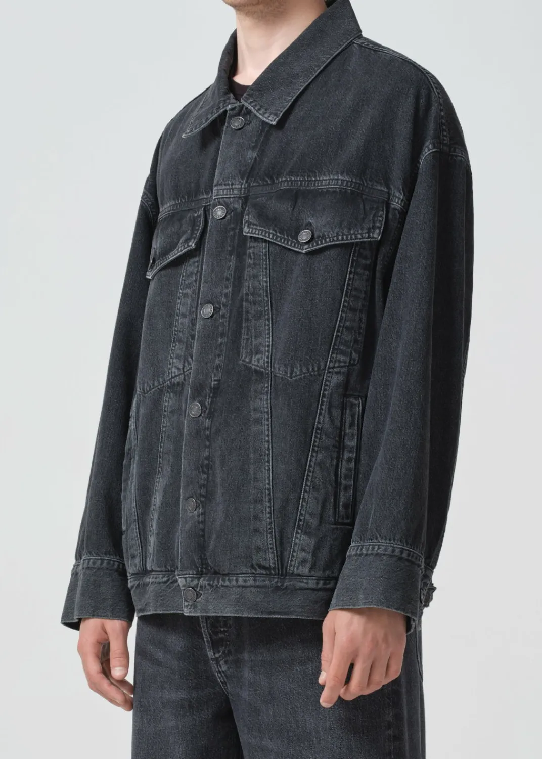 New AGOLDE Wayne Vintage Jacket In Spider