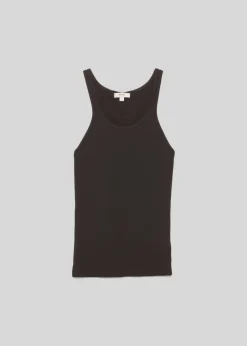 Cheap AGOLDE Zane Tank In Black