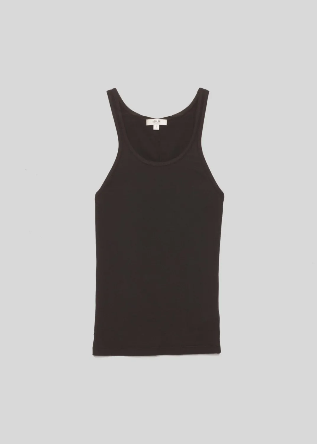Cheap AGOLDE Zane Tank In Black