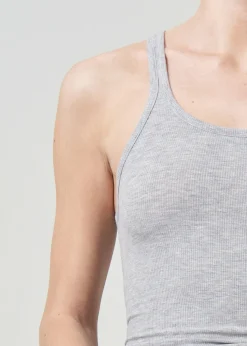Best AGOLDE Zane Tank In Grey Heather